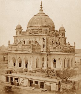 1858年勒克瑙Kaiserbagh宫的Saadat Ali墓 作者 菲利斯·比托（Felice Beato）